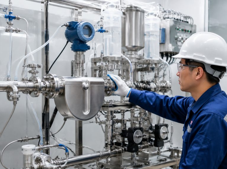 海东科里奥利液体质量流量计
